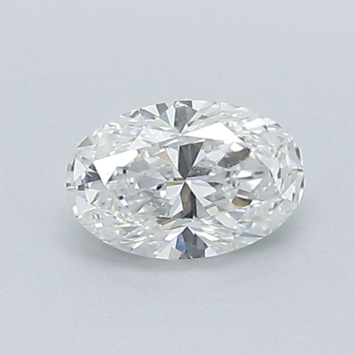 0.51 carat G-VVS2 Natūralus Oval Deimantas (1)