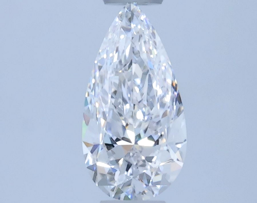 0.41 carat D-VS1 Natūralus Pear Deimantas (1)