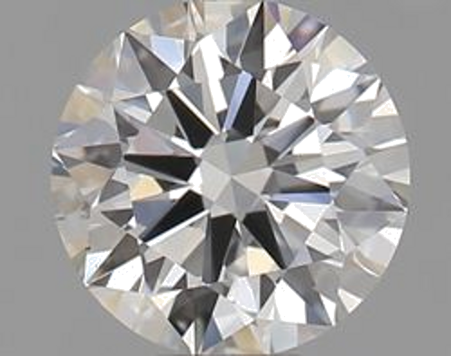 0.54 carat F-VS2 Excellent cut Natūralus Round Deimantas (1)