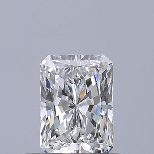 0.41 carat D-VVS2 Natūralus Radiant Deimantas (1)
