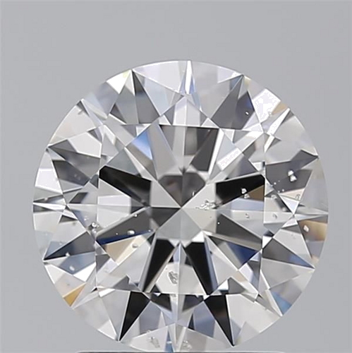 2.01 carat F-SI2 Excellent cut Natūralus Round Deimantas (1)