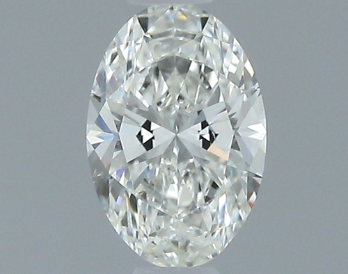 0.43 carat H-SI1 Natūralus Oval Deimantas (1)