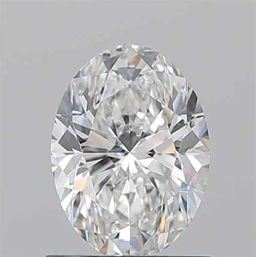 1.01 carat F-VS1 Natūralus Oval Deimantas (1)