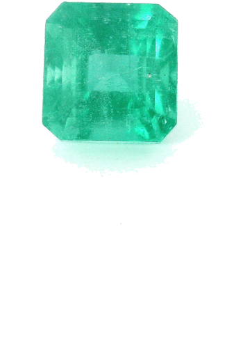 1.85 carat GREEN STEP cut Octagonal Smaragdas (1)