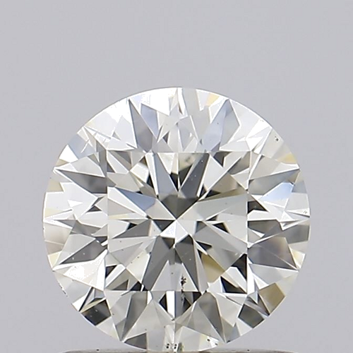 0.81 carat K-SI1 Excellent cut Natūralus Round Deimantas (1)
