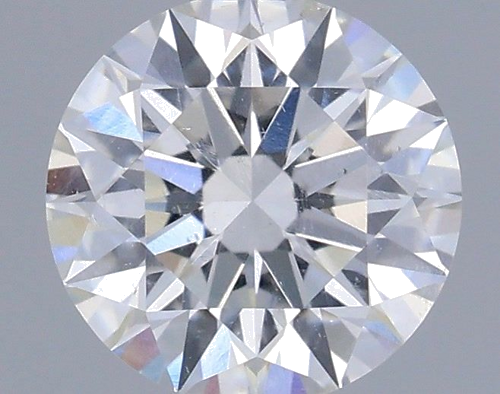 0.52 carat G-SI2 Excellent cut Natūralus Round Deimantas (1)