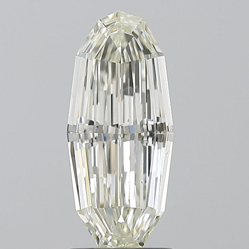 1.7 carat K-SI1 Natūralus Oval Deimantas (1)