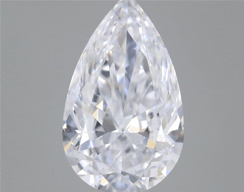 0.5 carat D-VVS2 Natūralus Pear Deimantas (1)
