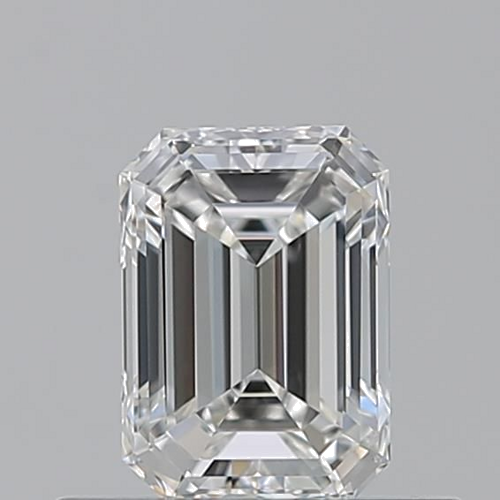 0.53 carat F-VVS1 Natūralus Emerald Deimantas (1)