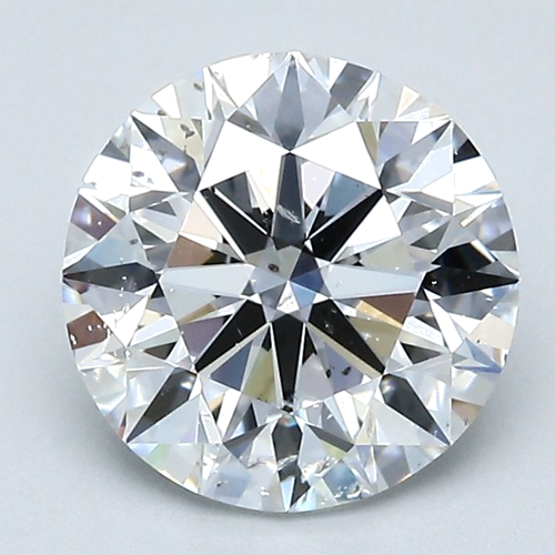 2.34 carat D-SI1 Excellent cut Natūralus Round Deimantas (1)