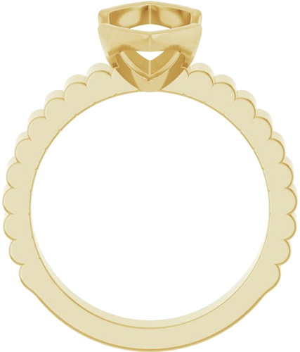 Sužadėtuvių Žiedas „Half-Bezel Solitaire“ 14k yellow gold Marquise 15mm x 7mm (2)
