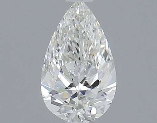 0.5 carat G-IF Natūralus Pear Deimantas (1)