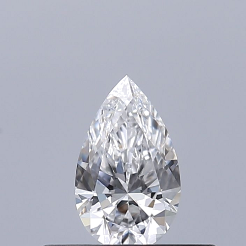 0.24 carat D-IF Natūralus Pear Deimantas (1)