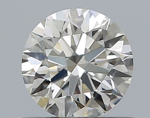 0.42 carat I-SI1 Excellent cut Natūralus Round Deimantas (1)