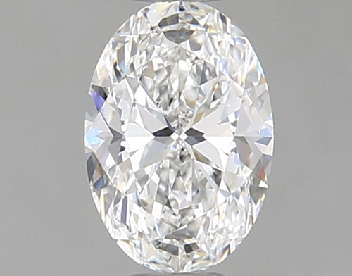 0.5 carat F-VS1 Natūralus Oval Deimantas (1)