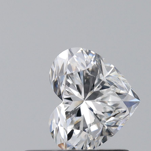 0.6 carat D-VS2 Natūralus Heart Deimantas (1)