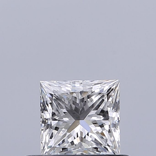 0.42 carat F-VVS1 Natūralus Princess Deimantas (1)