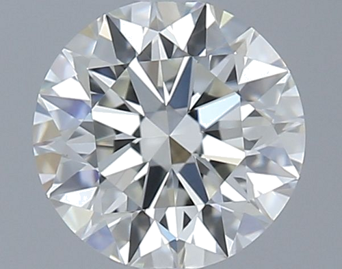 0.51 carat I-VVS1 Excellent cut Natūralus Round Deimantas (1)