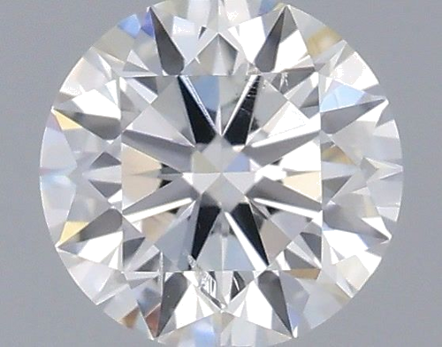 0.32 carat F-SI2 Excellent cut Natūralus Round Deimantas (1)