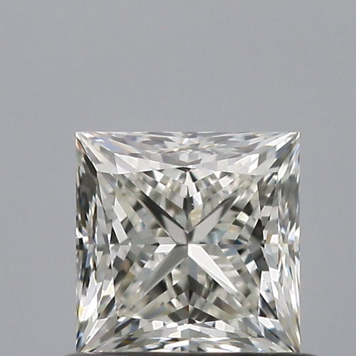 0.71 carat J-VS1 Natūralus Princess Deimantas (1)