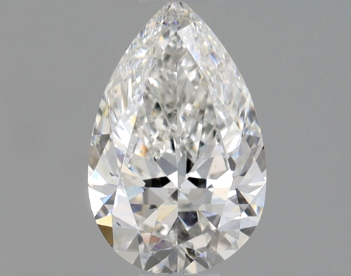 0.51 carat F-SI1 Natūralus Pear Deimantas (1)