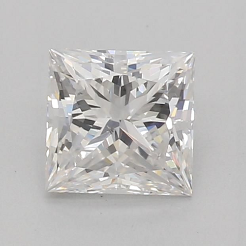 0.59 carat F-VS2 Natūralus Princess Deimantas (1)