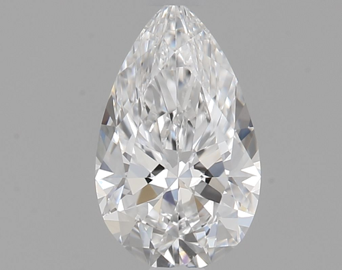 0.5 carat D-VVS1 Natūralus Pear Deimantas (1)