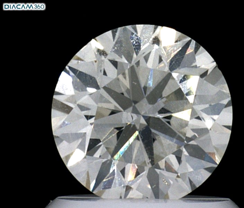 1.0 carat K-SI1 Very Good cut Natūralus Round Deimantas (1)