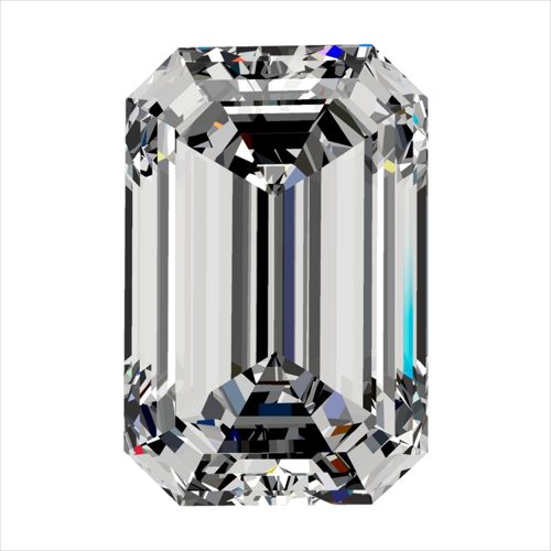 0.3 carat G-VS2 Natūralus Emerald Deimantas (1)