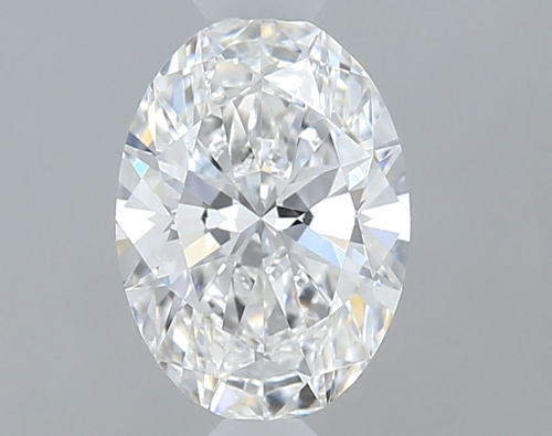 0.5 carat F-VVS2 Natūralus Oval Deimantas (1)