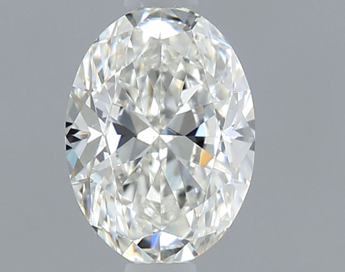 0.5 carat H-VS2 Natūralus Oval Deimantas (1)