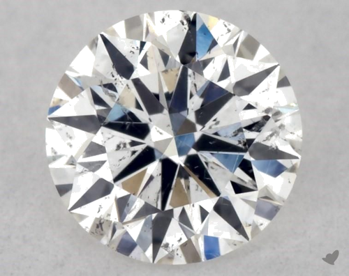 0.4 carat G-SI2 Excellent cut Natūralus Round Deimantas (1)