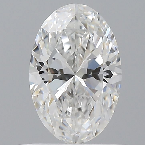 0.5 carat E-VS1 Natūralus Oval Deimantas (1)