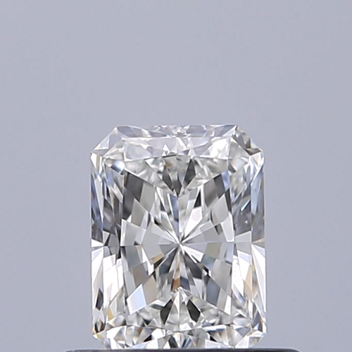 0.51 carat G-VVS2 Natūralus Radiant Deimantas (1)