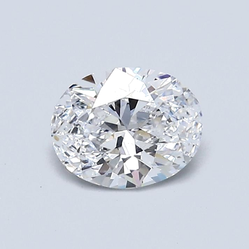 0.7 carat D-SI1 Natūralus Oval Deimantas (1)