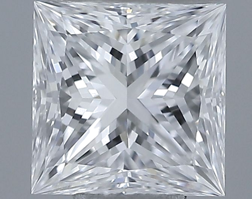 0.39 carat D-IF Natūralus Princess Deimantas (1)