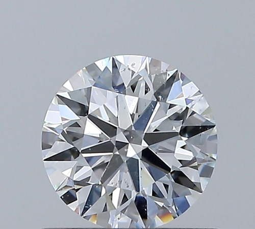 0.61 carat E-SI2 Excellent cut Natūralus Round Deimantas (1)