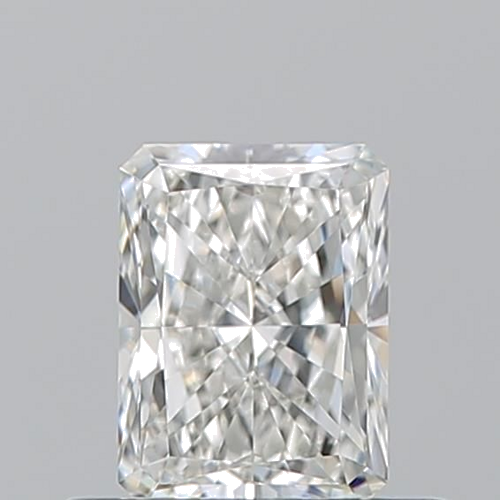 0.5 carat H-VVS2 Natūralus Radiant Deimantas (1)