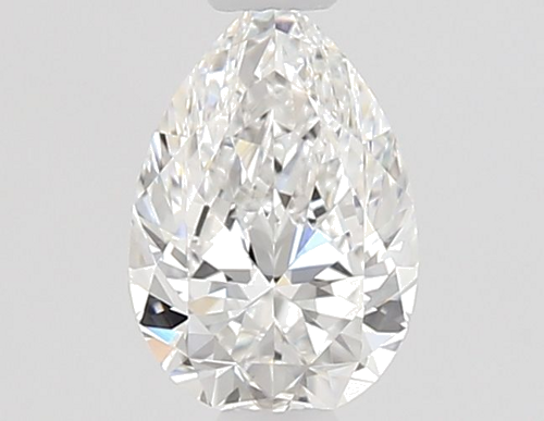 0.5 carat E-VVS2 Natūralus Pear Deimantas (1)