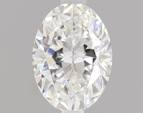 0.5 carat F-VS2 Natūralus Oval Deimantas (1)
