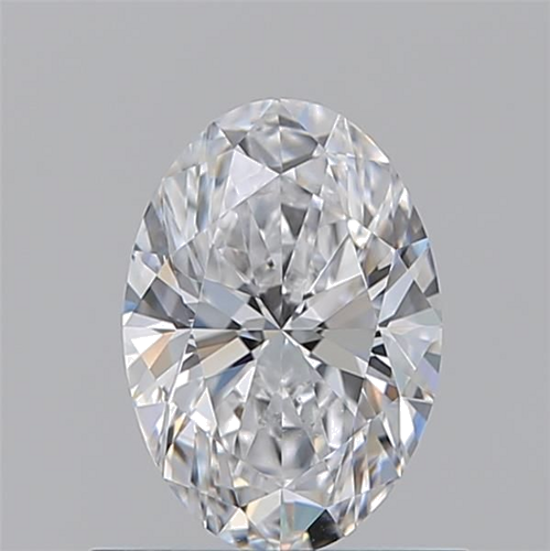 0.7 carat D-SI1 Natūralus Oval Deimantas (1)