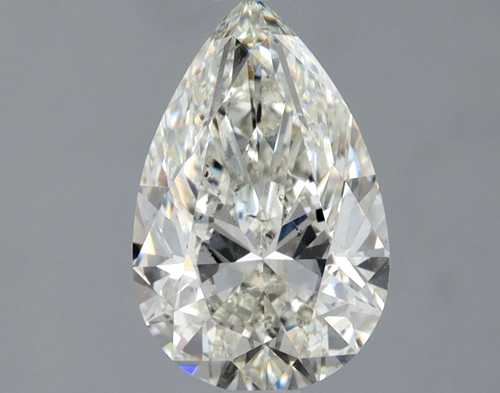 1.31 carat J-SI2 Natūralus Pear Deimantas (1)
