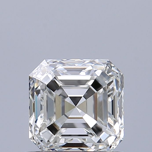 0.71 carat E-VVS2 Natūralus Asscher Deimantas (1)