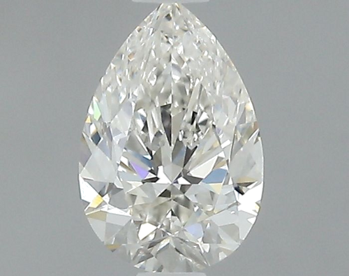 0.7 carat I-VS2 Natūralus Pear Deimantas (1)
