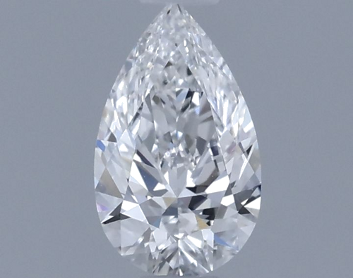 0.51 carat E-VS2 Natūralus Pear Deimantas (1)