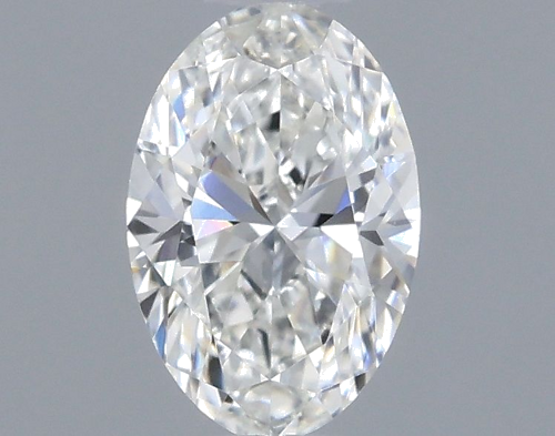 0.41 carat H-VVS2 Natūralus Oval Deimantas (1)