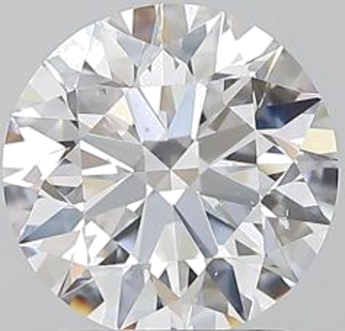 1.7 carat D-SI1 Excellent cut Natūralus Round Deimantas (1)