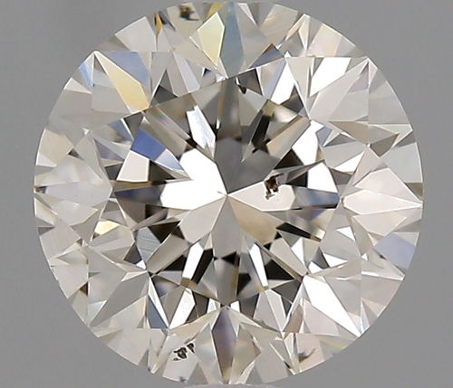 1.5 carat K-SI1 GD cut Natūralus Round Deimantas (1)