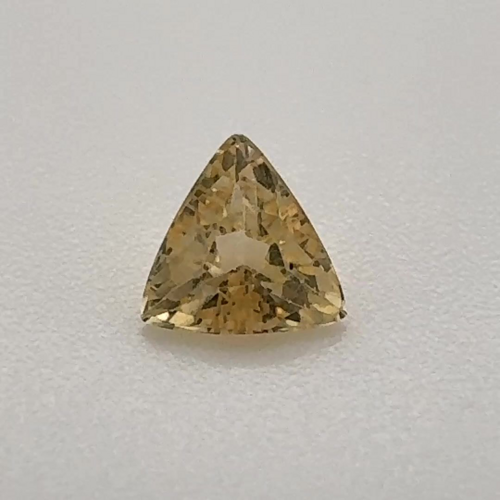 0.42 carat YELLOW Trilliant Topaz (1)