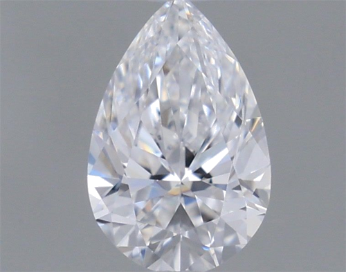 0.4 carat D-VVS1 Natūralus Pear Deimantas (1)